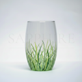 Midi Curved Color Base Glass with Design