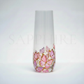 Stemless Champagne Narrow Glass with Design