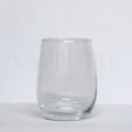 Stemless Clear Round Base Plain